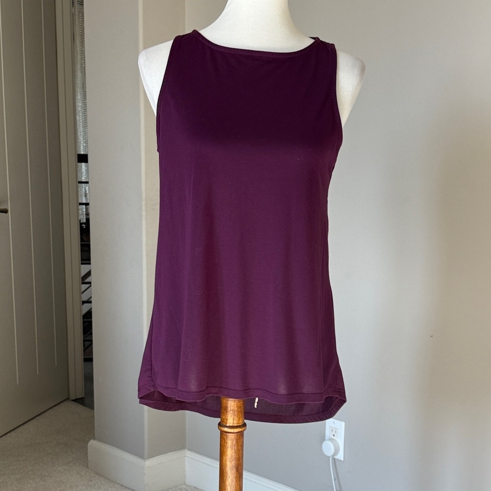 Bobeau Deep Purple Tank Top
